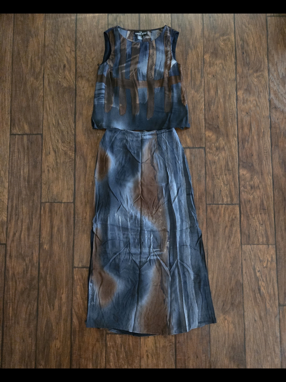 Two Piece Vintage Set By Carole Little